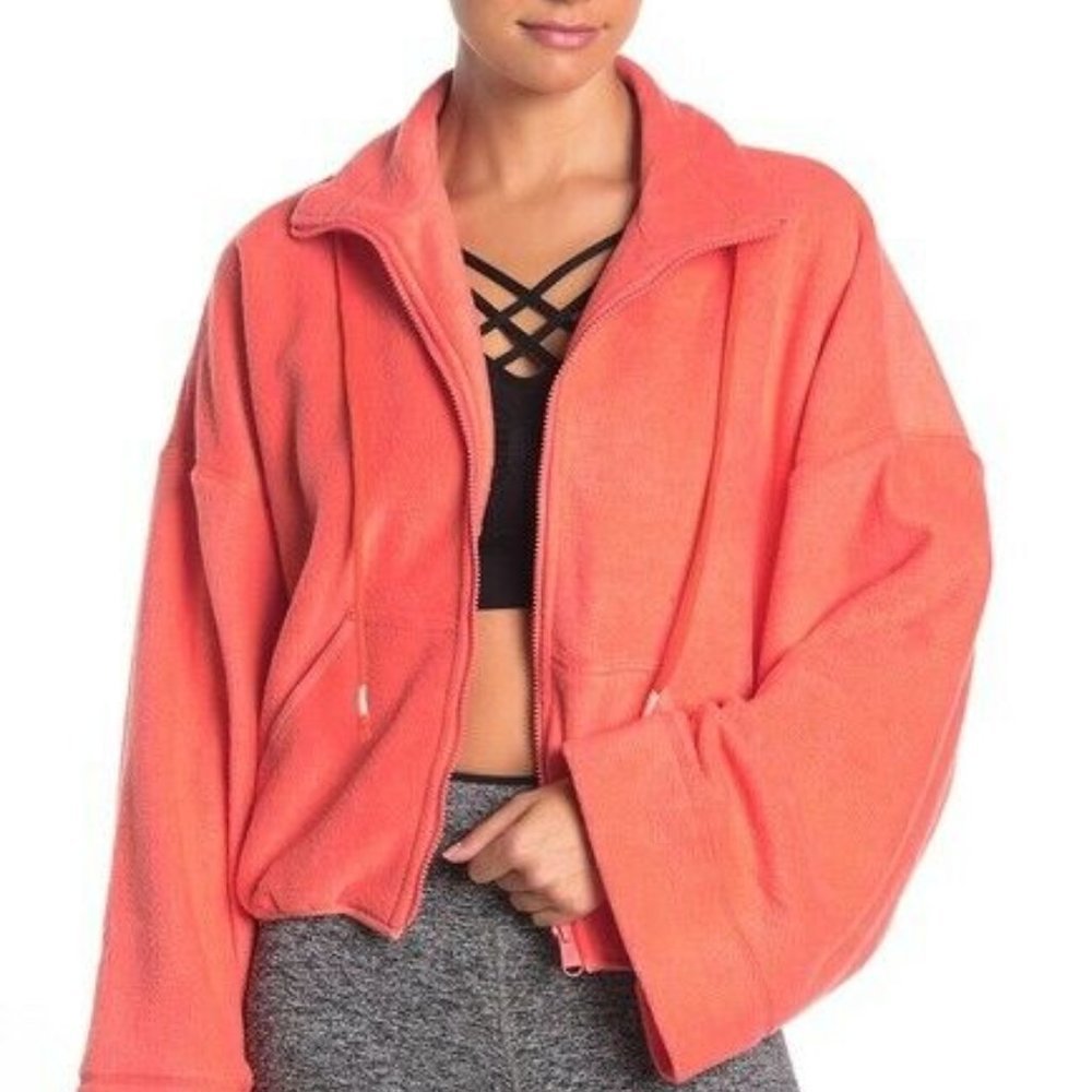 Free People Movement Climb High Fleece Jacket Small (4-6)